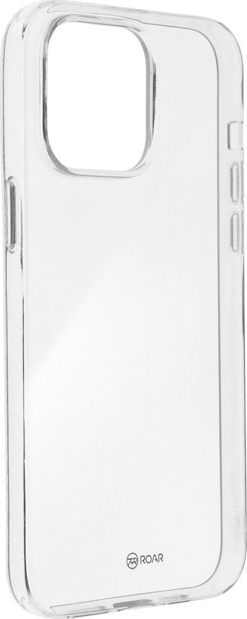 Kapak telefoni Roar Jelly për iPhone 14 Pro Max, TPU fleksibël, transparent