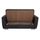 Divan-Shtrat 2 ulëse, 150×84×88 cm HM3241.03, gri