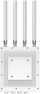 Access point i jashtëm TP-Link EAP668 Outdoor HD, 3500 Mbit/s, PoE, i bardhë