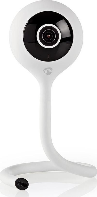 Kamerë IP Nedis Smart WiFi, Full HD 1080p, me sensor klime, e bardhë