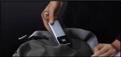 Powerbank Xiaomi Mi Power Bank, 10000mAh, 165W, kabllo USB-C e integruar