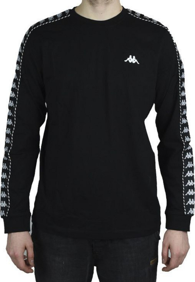 Bluzë për meshkuj Kappa Iantan Longsleeve 309003-19-4006, XL, e zezë