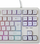 Tastierë Baracuda BGK-01114 Krill, tenkeyless, ndriçim rainbow, e bardhë