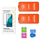 Заштитно стакло Wozinsky за Xiaomi Redmi 14C 5G, калено стакло 9H, сет 2 парчиња, проѕирно