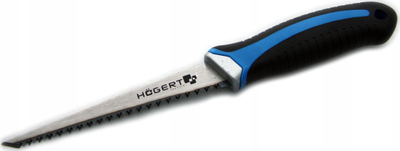Sharrë për gips Högert Technik Shark HT3S238, teh 150mm, dorezë e rehathme, blu