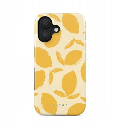 Mbulesë Burga Lemon Tart Tough MagSafe për iPhone 16, shumëngjyrëshe
