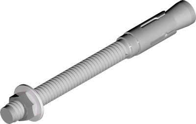 Vida ankoruese Expansion Sleeve PSRO M8x75, çelik, e galvanizuar, argjendtë