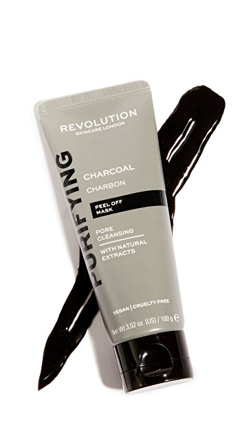 Maskë Revolution Skincare Charcoal Peel Off, 100 g