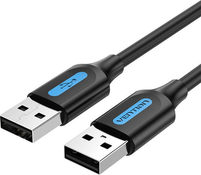 Kabllo USB Vention, USB 2.0 A në A, 1.5m, e zezë