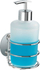 Dispenser sapuni Wenko Turbo-Loc, 285 ml, krom argjendi