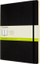 Fletore Moleskine Classic XXL, 8.5x11", 192 faqe, kapak i butë, e zezë