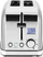 Toaster PHILCO PHTA 4010, 2 feta, ekran me timer, inox argjent