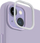 Këllëf telefoni Uniq Lino për iPhone 14 Plus 6.7", silikon, me mikrofiber, lejla