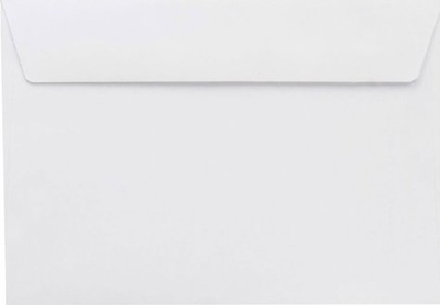 Zarfe Herlitz 764258 C6, 114 x 162 mm, 100 copë, të bardha