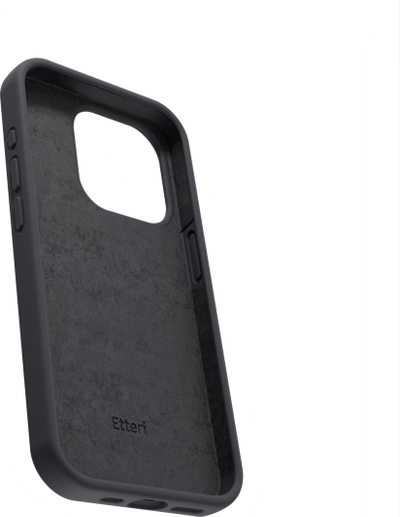 Maskë Etteri Silicone Case, Galaxy S24 Plus, e zezë