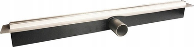 Kanal kullimi linear Vendita Extra Slim Linear Drain 800, 80 cm, inoks, argjendtë