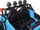 Makina elektrike për kalamaj Buggy Racing, 24V, 2x200W, blu