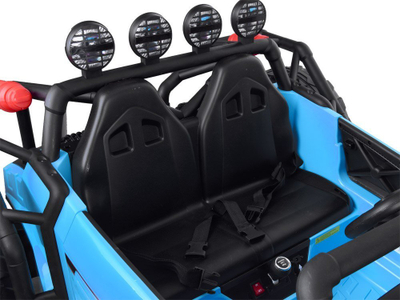 Makina elektrike për kalamaj Buggy Racing, 24V, 2x200W, blu