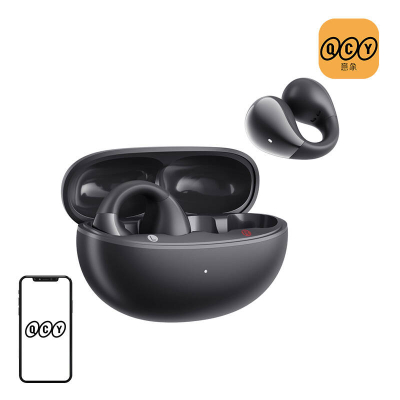 Kufje pa tela QCY Crossky C30, Bluetooth 5.4, audio hapësinore, të zeza