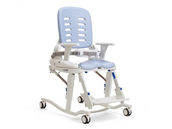 Insert higjiene për karrige tualeti HTS, ergonomik, rezistent ndaj ujit, blu