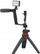 Set vllogingu Digipower Super Star Essential, mikrofon edhe dritë LED, tripod për telefon, i zi