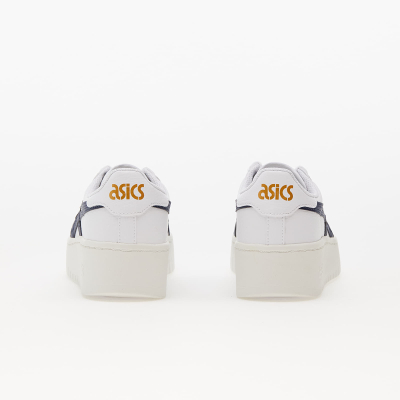 Atlete Asics Japan S PF, platformë, të bardha me blu Peacoat