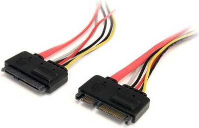 Kabllo StarTech SATA 22-pin në SATA 22-pin, 0.3m