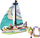 Set LEGO Friends Stephanie dhe Aventurë Lundrimi 41716, anije me vela, 7+ vjeç, shumëngjyrësh
