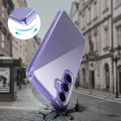 Футрола Tech-Protect FlexAir за Samsung Galaxy A36 5G, силикон TPU, проѕирна