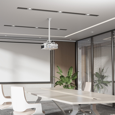 Mbajtëse tavani për projektor Manhattan Universal, lartësi 745 1145mm, 35kg, e bardhë