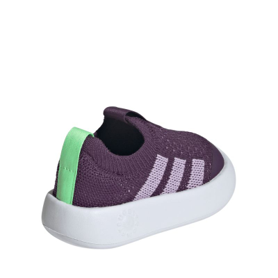 Детски спортски патики Adidas Bubblecomfy Jr JR5990, без врвки, ѓон EVA, бели