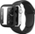 Rrip silikoni Beline për Apple Watch, 42/44/45mm, me maskë mbrojtëse, i zi
