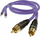 Kabllo audio Melodika MD2R120, 2 RCA në 2 RCA, 12m, e zezë