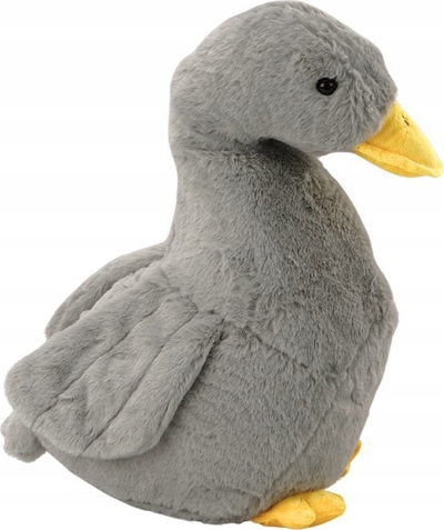 Lodër pelushi LEANToys Patë gri, 40cm