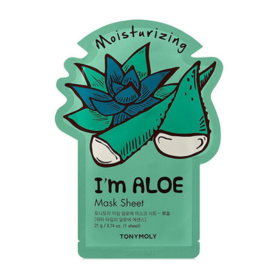 Maskë tekstili për fytyrë Tony Moly I'M Aloe, 21 g
