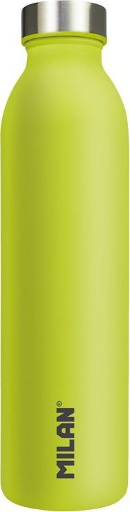 Termos Milan Thermal Bottle Acid, 591 ml, çelik inox, e verdhë