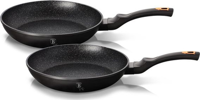 Set tiganash Berlinger Haus Black Rose, 22 cm, të zi