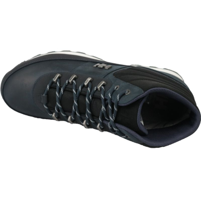 Këpucë për burra Helly Hansen Woodlands M 10823-598, lëkurë nubuck, kundra ujit, blu navy