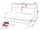 Krevat BED CONCEPT BC-06 90x200 horizontal,