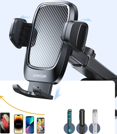 Mbajtëse telefoni për makinë Joyroom JR-ZS350, për pult, 4.7-7", e zezë