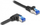 Kabllo rrjeti DeLOCK RJ45 Cat.6A S/FTP, 0.5m, konektor drejt edhe i kënduar, gri
