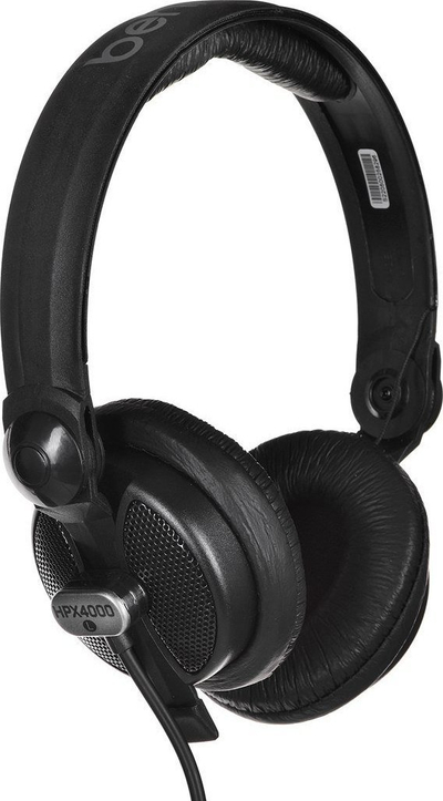Kufje DJ Behringer HPX4000, të mbyllura, me një kabllo, ngjyrë e zezë
