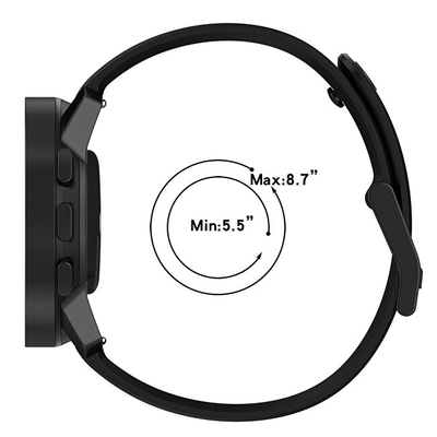 Rrip për orë smart 4wrist Suunto 22 mm, rozë