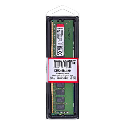 RAM меморија Кингстон Сервер Премиер KSM26ES8/8HD, 8GB, DDR4, 2666MHz, DIMM