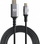 Kabllo USB-C në HDMI Yenkee YCU 0310, 1.5m, 4K 60Hz, zi-argjend