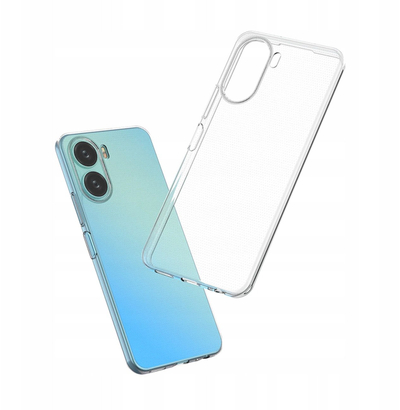 Këllëf telefoni Hurtel Ultra Clear për Vivo Y16 Vivo Y02s, 0.5mm, TPU, transparent