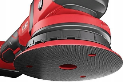 Polirues orbital me bateri Flex XFE15 150 18.0-EC/5.0 P-Set, 18V 5.0Ah, set me 2 bateri, i kuq