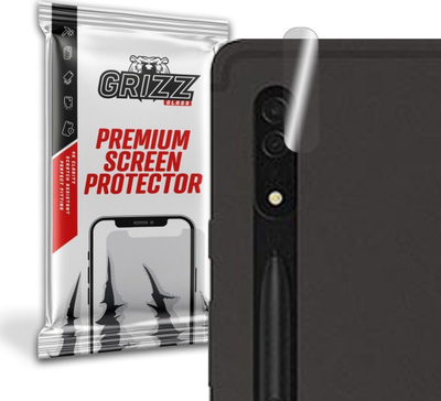 Mbrojtës kamerë GrizzGlass Samsung Galaxy Tab S8 Ultra 5G, xham hibrid, paketim 2 copë, transparent