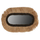Pasqyrë oval sisal-abace 55×4×90 cm (HM7745), zezë