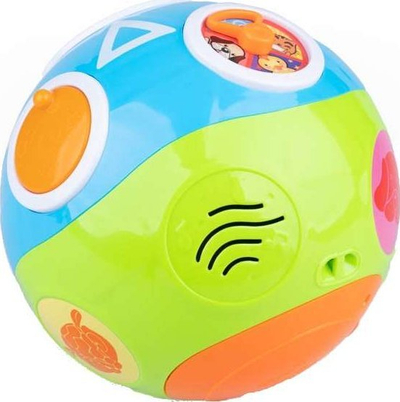 Lodër top interaktiv Dumel Spinning Ball, me drita dhe muzikë, 6m+, shumëngjyrësh